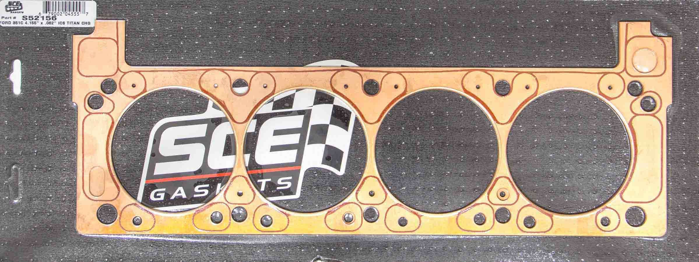 Cylinder Head Gasket, Ics Titan, 4.155 In Bore, 0.060 In Compression Thickness,