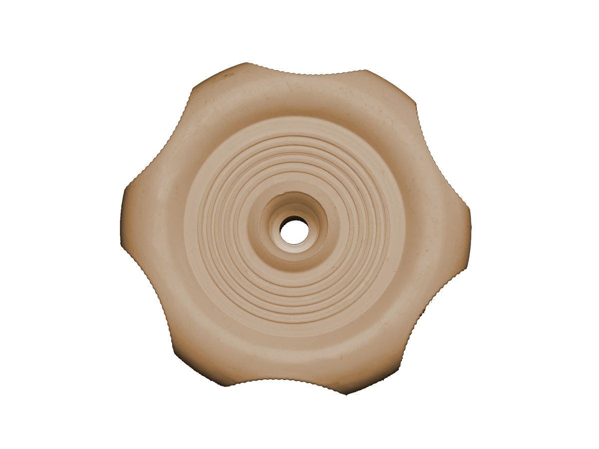 Rv Designer H718 1/2' Shaft Window Knob,Beige   Window Crank Knob; Color -