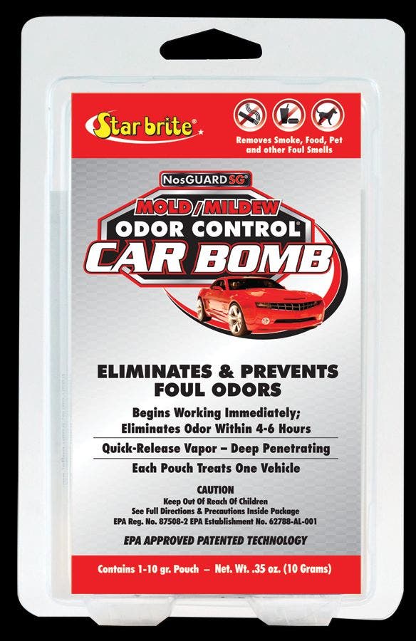 Star Brite Auto Odor Eliminator, Fast Release Vapor System Eliminates Car Odors