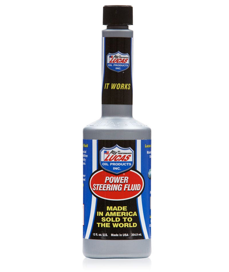 Lucas Oil 10823 Power Steering Fluid - 12 Oz. Lucas Oil  Power Steering Fluid -