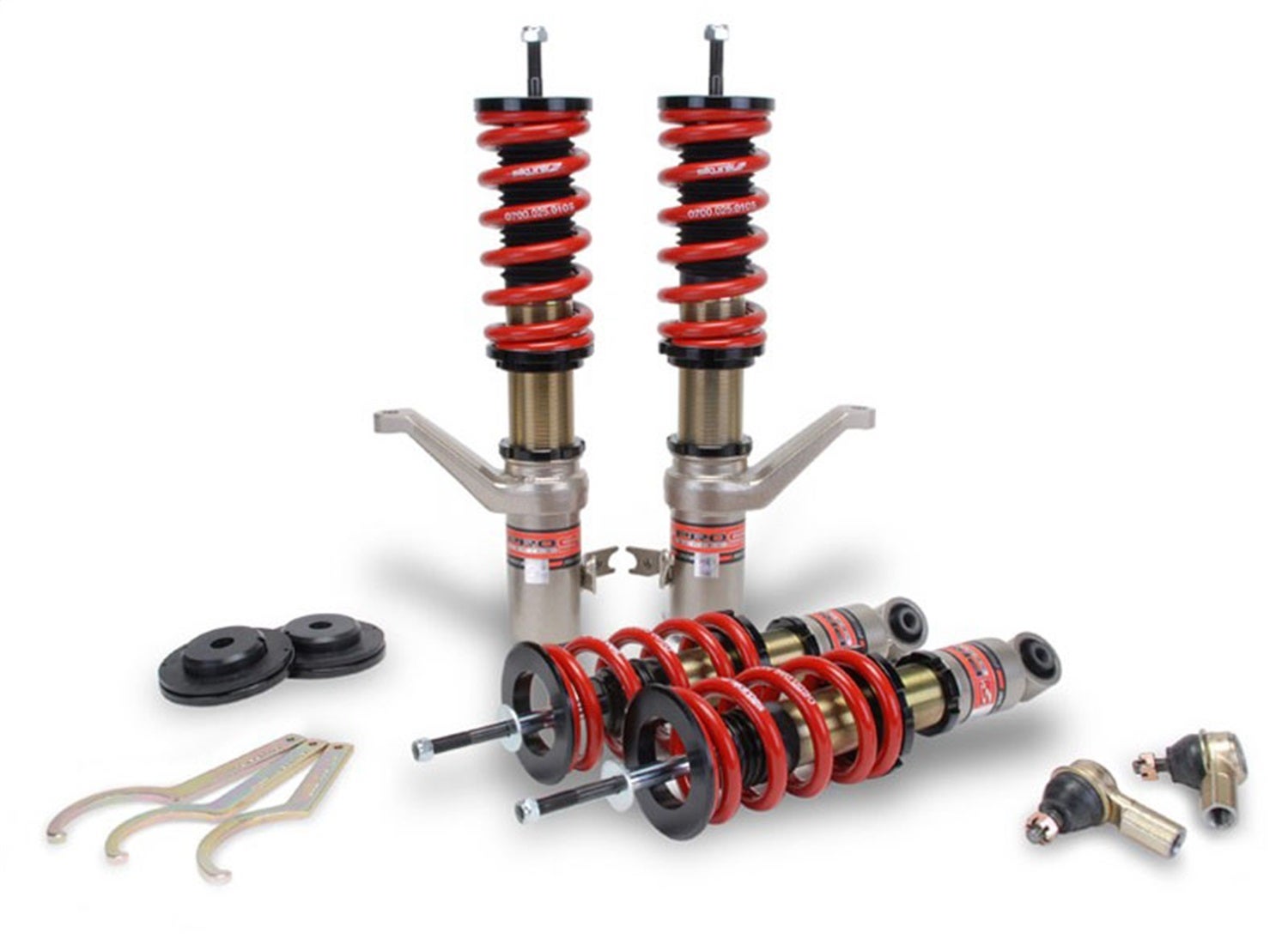 Skunk2 Racing 541-05-4730 Pro-S Ii Coilover Shock Absorber Set Fits 02-04 Rsx