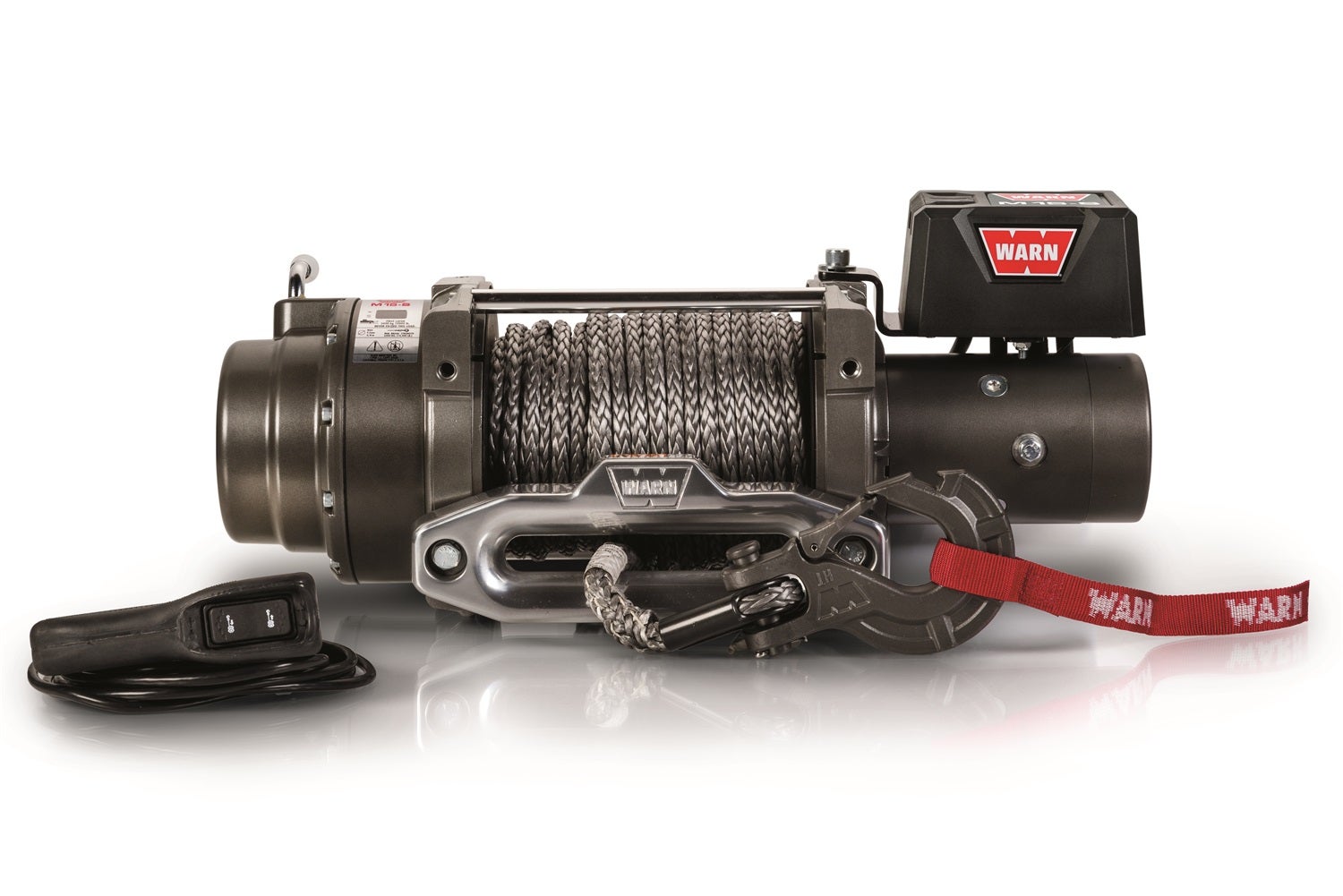 Warn 97730 Heavy Weight Series Winch  Industries 96440 Bumper Ascent; With Bull