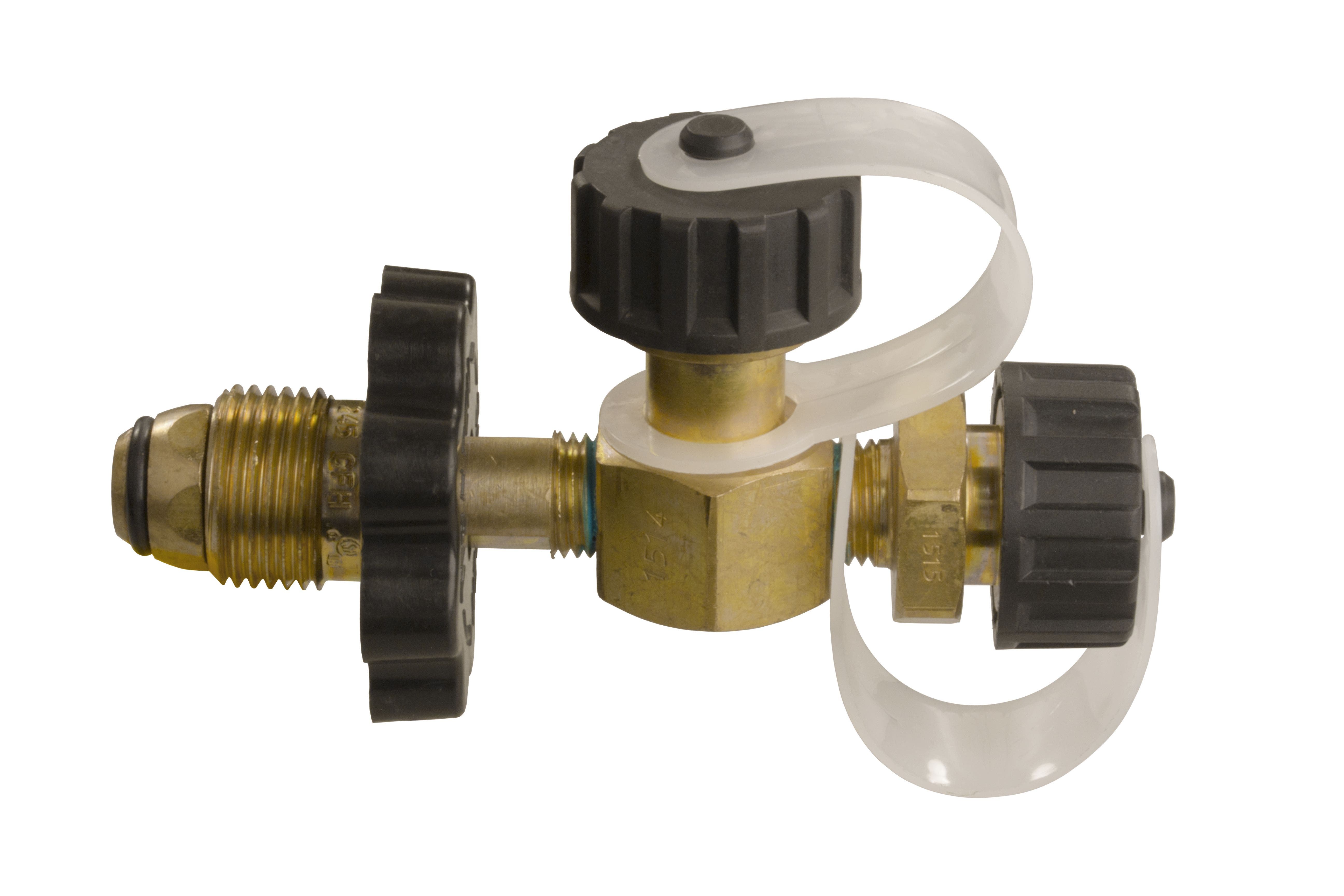 Jr Products 07-30195 Pol Cylinder Branch Tee   Propane Adapter Fitting; End