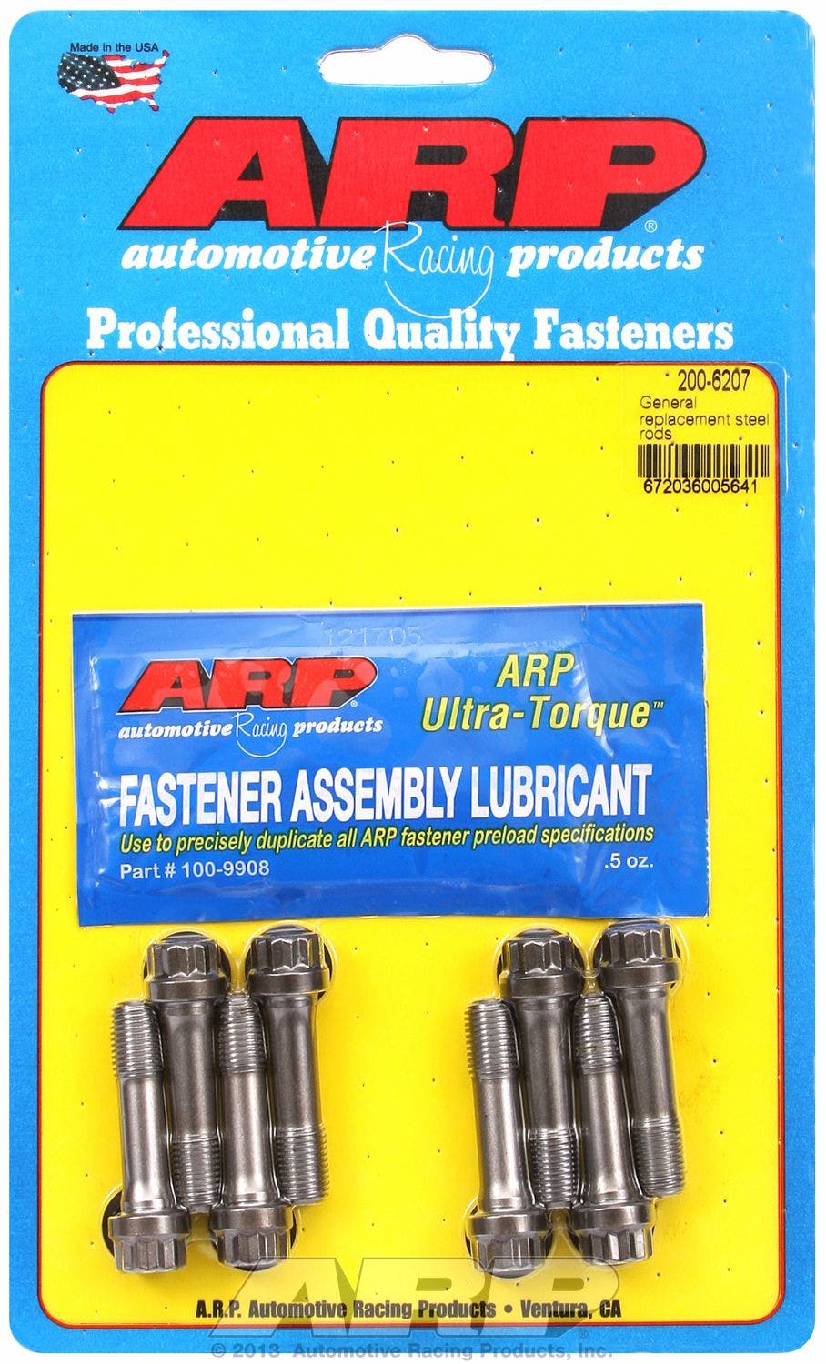 Arp 200-6207 General Replacement Steel Rod Bolt Kit   Connecting Rod Bolt