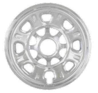 Fits 11-16 Chevy Silverado/Gmc Sierra 18" Wheels - 4Pc Chrome Wheels Skins Cci