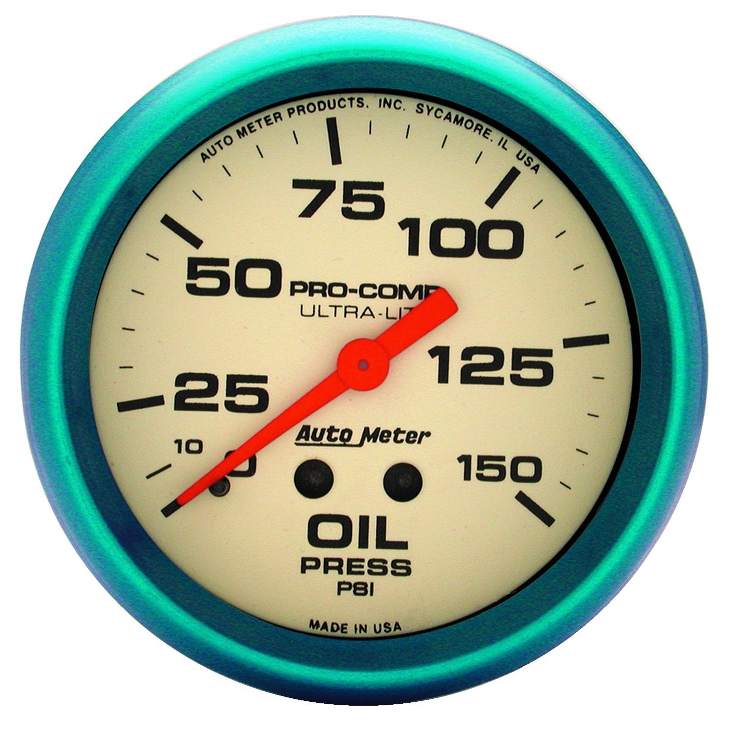 Autometer 4523 Ultra-Nite Oil Pressure Gauge   Ultra-Nite Oil Pressure Gauge
