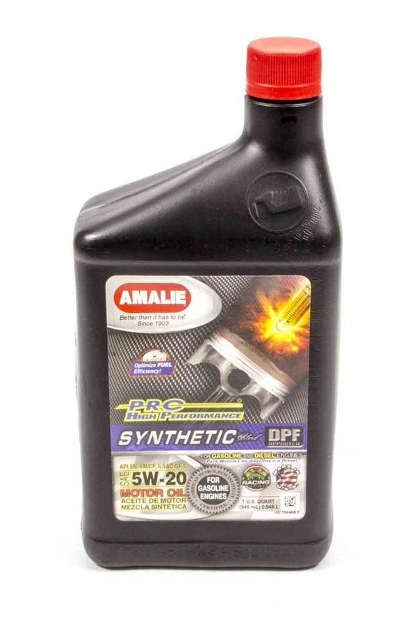 Amalie (75646-56) 5W-20 Pro High Performance Synthetic Blend Motor Oil - 1 Quart