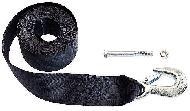 6249 2' X 20' Winch Strap W/Hook 6249 2  X 20  Winch Strap W/Hook