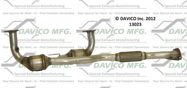 Davico Mfg Catalytic Converter P/N:13023  Catalytic Converter P/N: