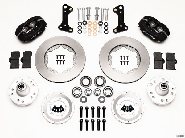 Wilwood 140-10996 Front Brake Kit  Forged Dynalite Pro Brake Conversion Kit