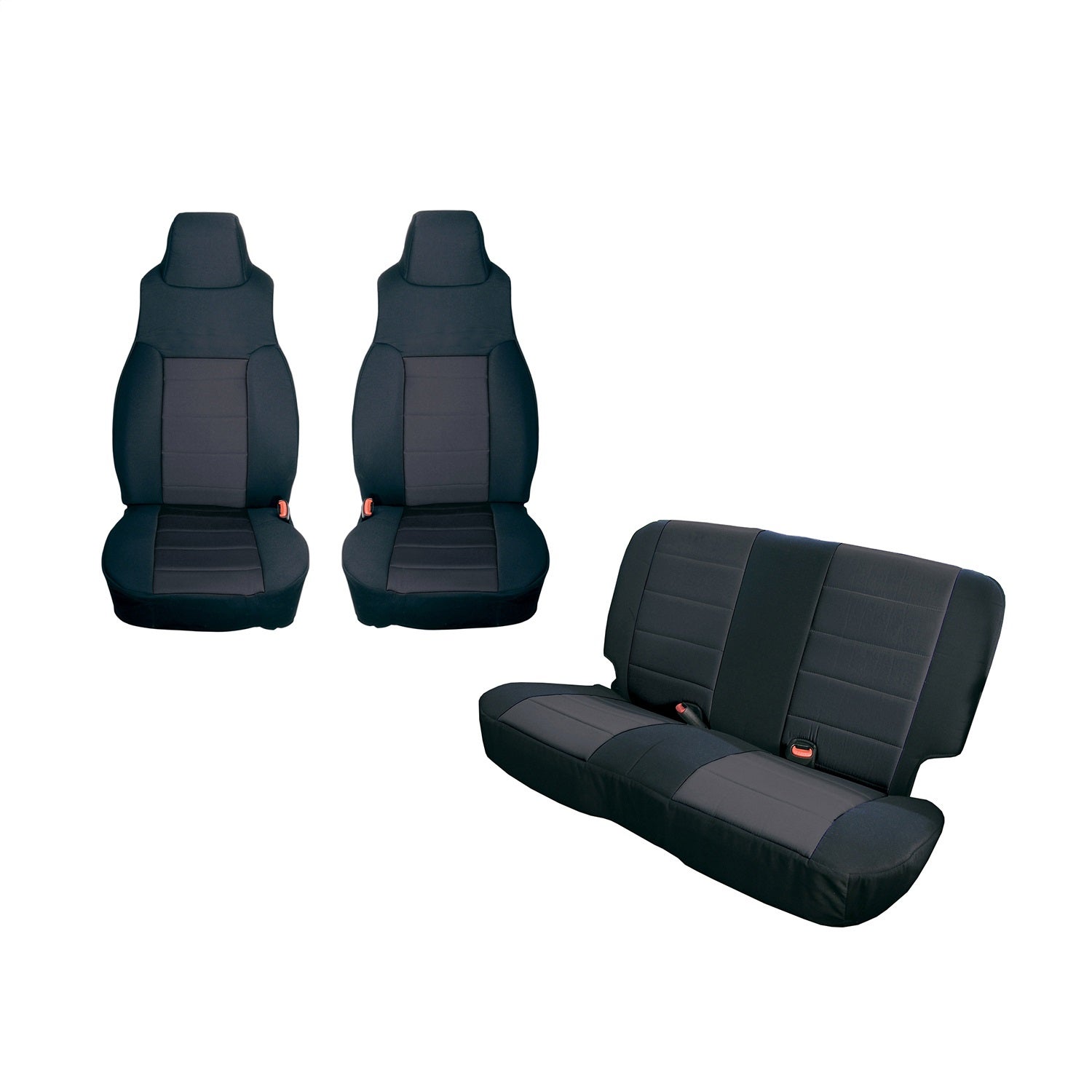 Rugged Ridge 13293.01 Seat Cover Kit Fits 03-06 Wrangler (Tj)   Seat Cover Kit