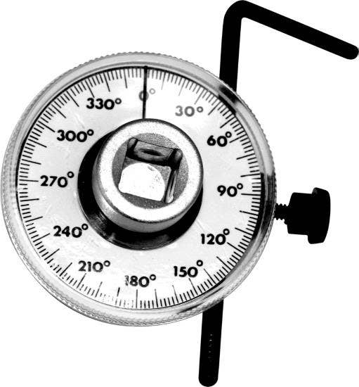 Performance Tool M205 1/2" Drive Torque Angle Gauge   1/2  Drive Torque Angle