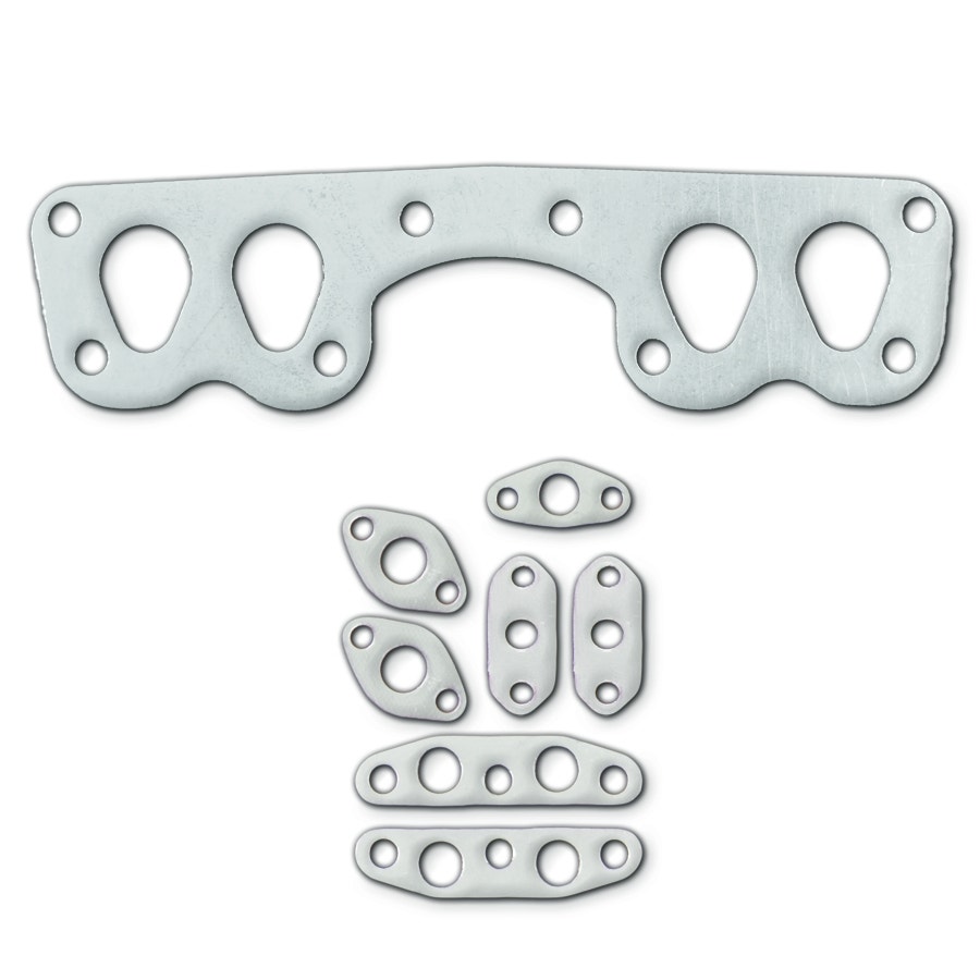 Remflex 7002 Egg Shaped Port Exhaust Header Gasket  Gaskets 3006 Exhaust Header