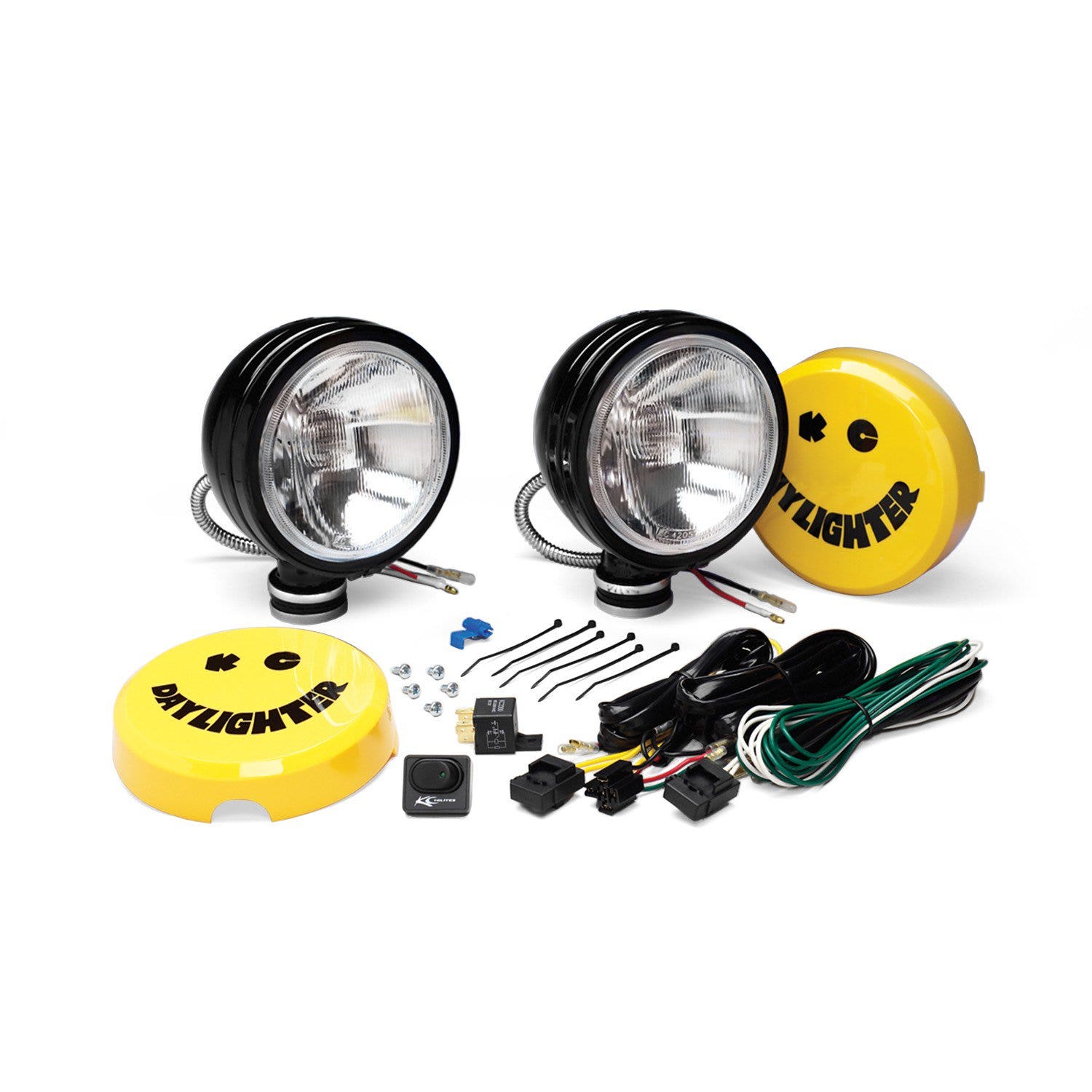 Kc Hilites 234 Daylighter Spread Beam Halogen Light   Daylighter Spread Beam