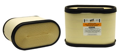 Wix Air Filter P/N:49886  Filters- Powersport 49190 Filters Oem;