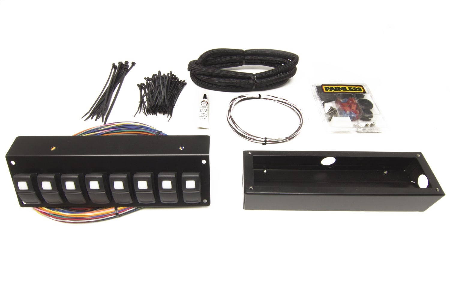 Painless Wiring 58103 Track Rocker 8-Switch Panel   Track Rocker 8-Switch Panel