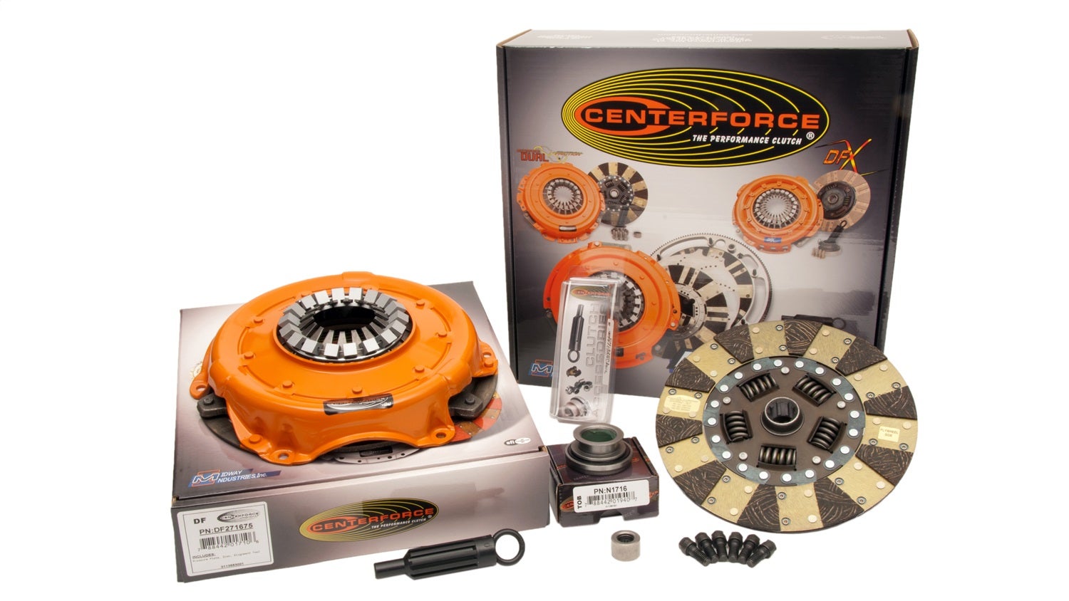 Centerforce Kdf717516 Dual Friction Clutch Kit   Dual Friction Clutch Kit