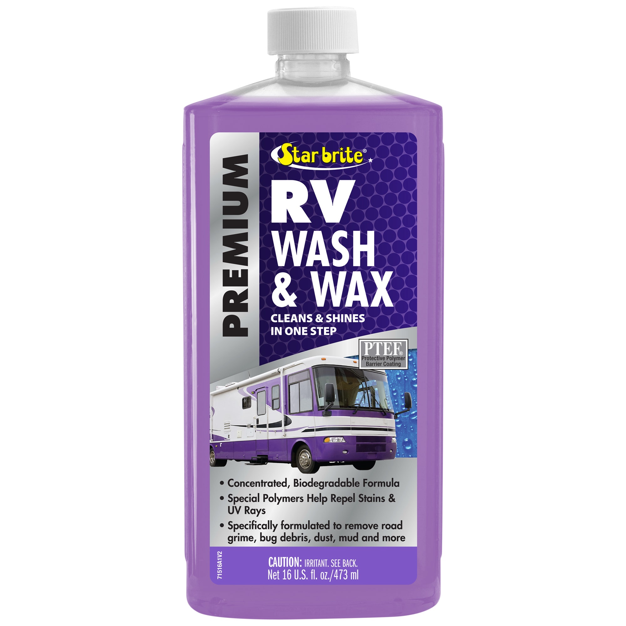 Star Brite 71516 Rv Wash & Wax 16 Oz.  71516 Rv Wash & Wax 16 Oz.