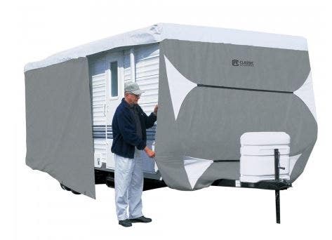 Classic Accessories Over Drive Polypro3 Deluxe Travel Trailer Cover Or Toy