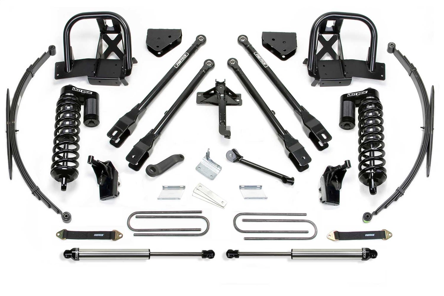 Fabtech K2144dl 4 Link Lift System Fits 08-15 F-250 Super Duty F-350 Super Duty