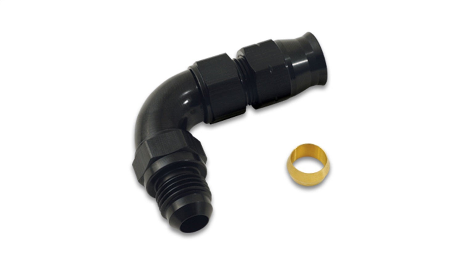 Vibrant Performance 16585 90 Degree Tube To Male An Adapter   90 Degree Tube To