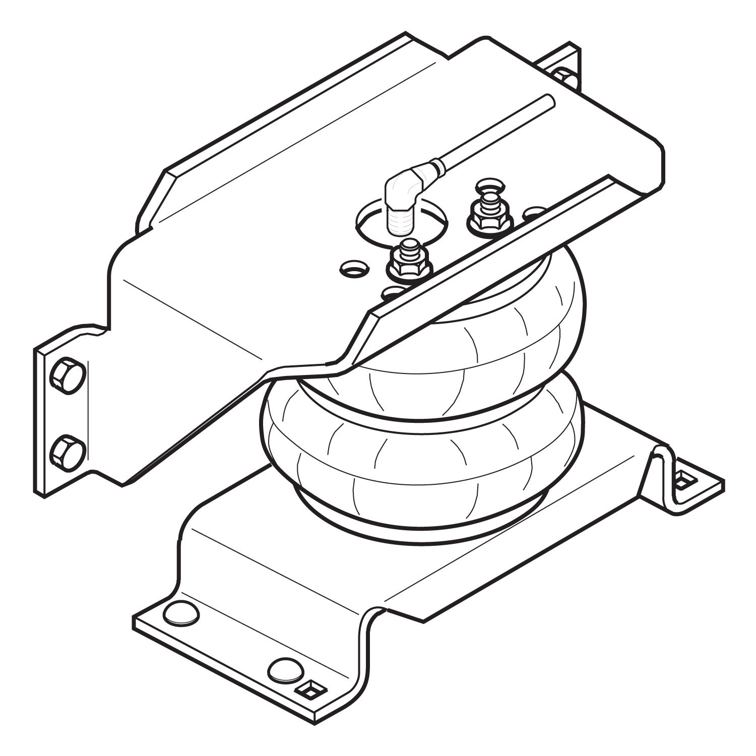Firestone Ride-Rite 2442 Ride-Rite Air Helper Spring Kit Fits F-450 Super Duty