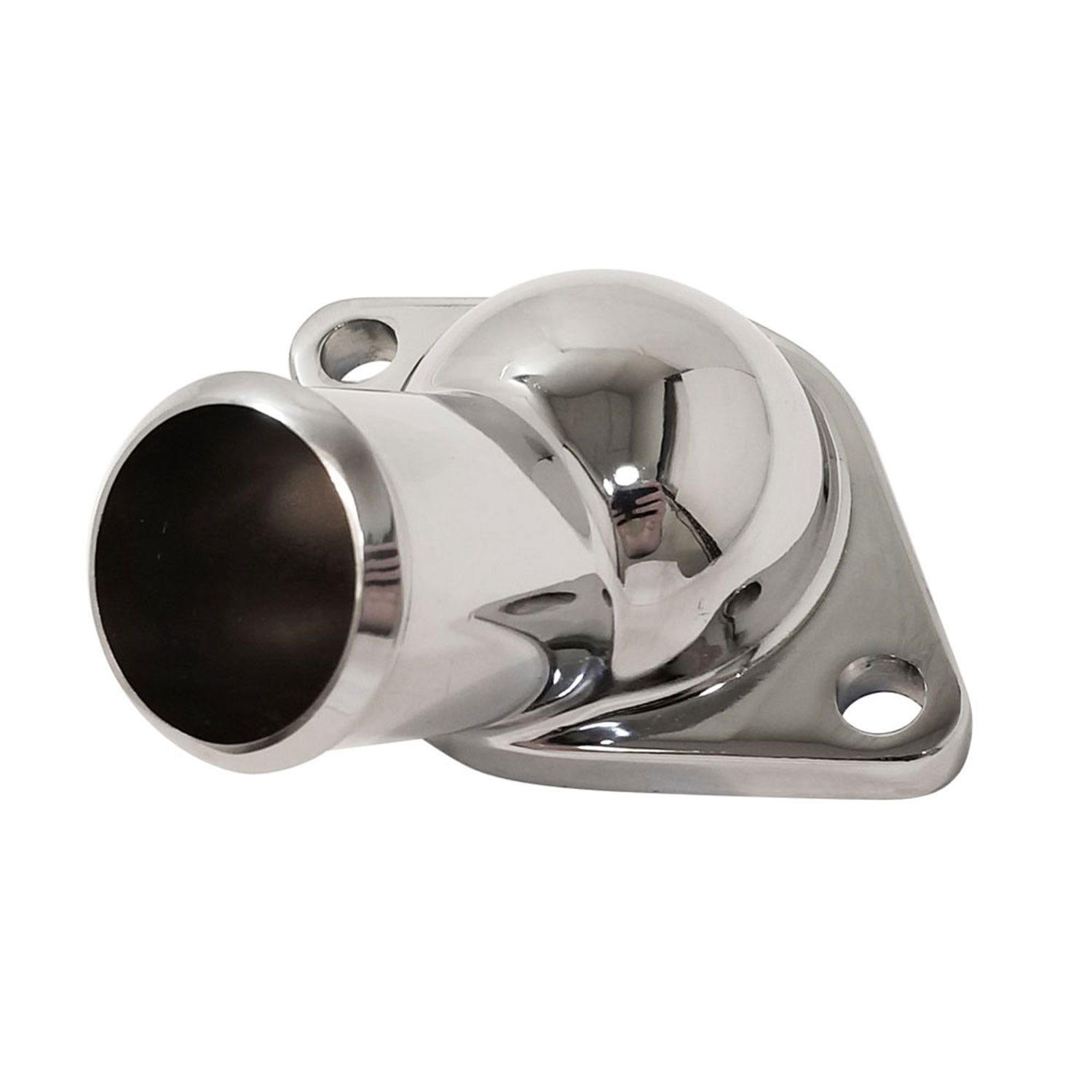 Racing Power Company R9228 45┬░ Chrome Water Neck For Chevy V8   45┬░ Chrome
