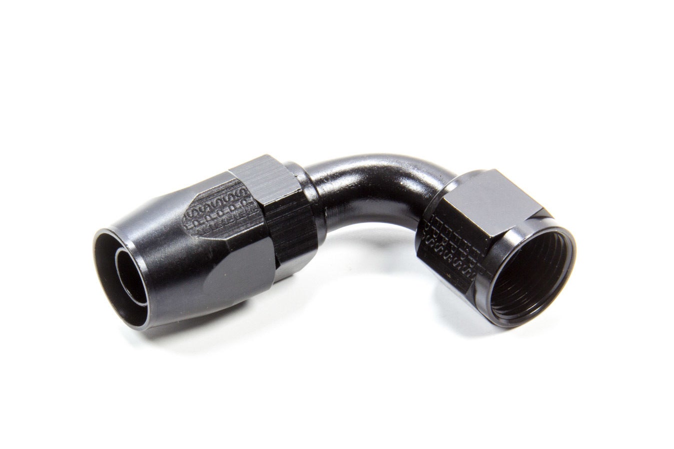 Fragola Performance Systems 109010-Bl #10 X 90 Power Flow Hose End Black