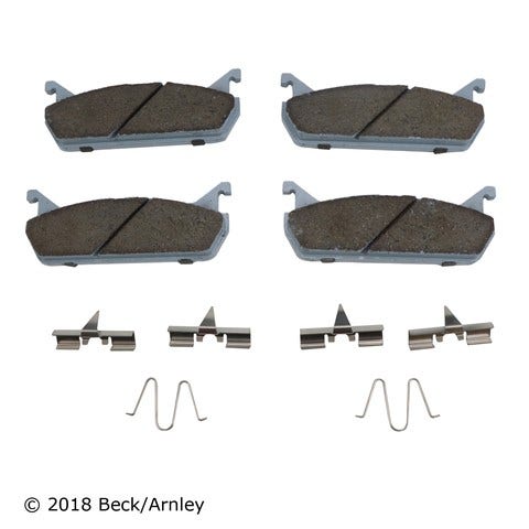 Beck/Arnley Disc Brake Pad Set P/N:085-6389  Disc Brake Pad Set P/N: