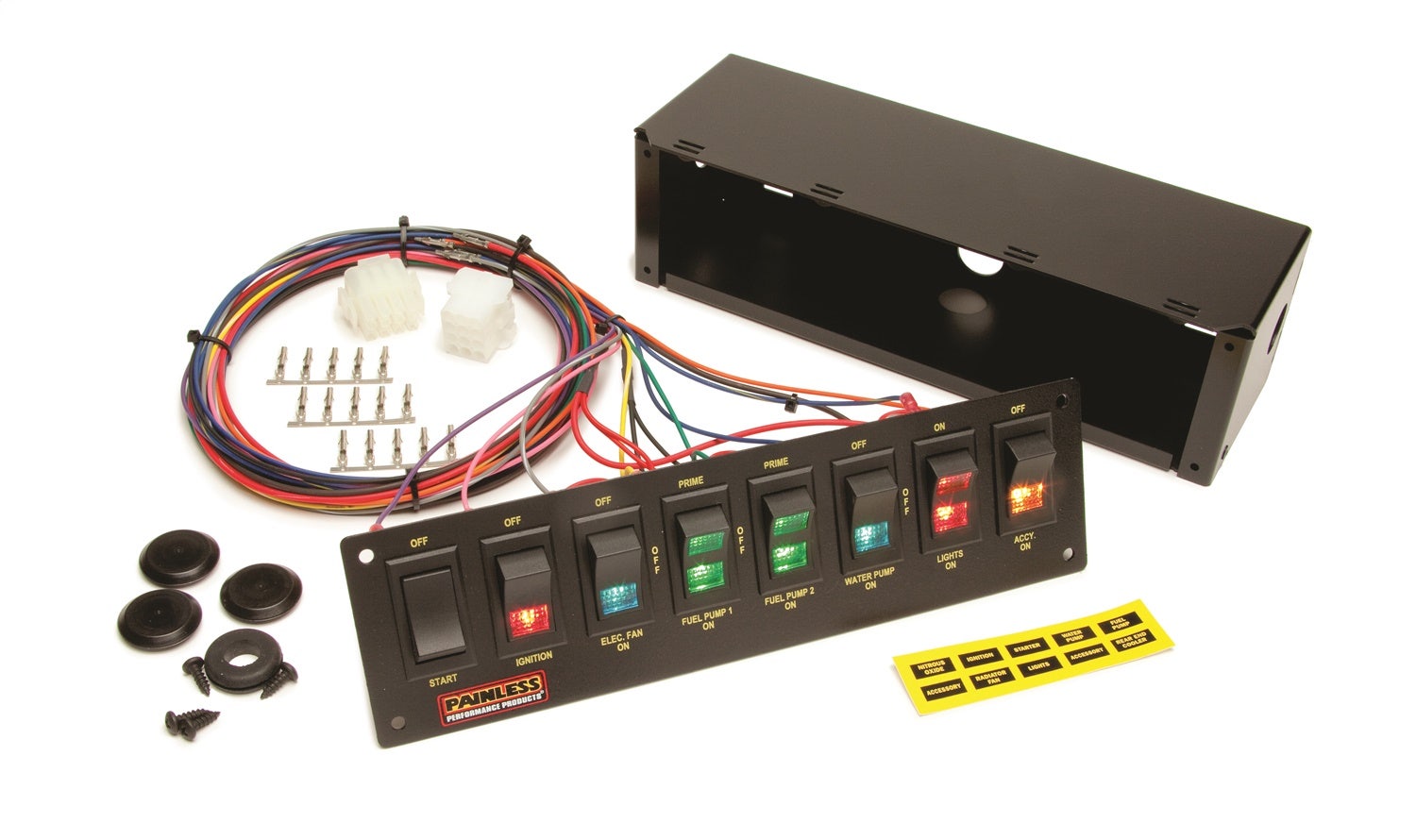 Painless Wiring 50202 8-Switch Panel   Switch Panel  Compatibility - Painless