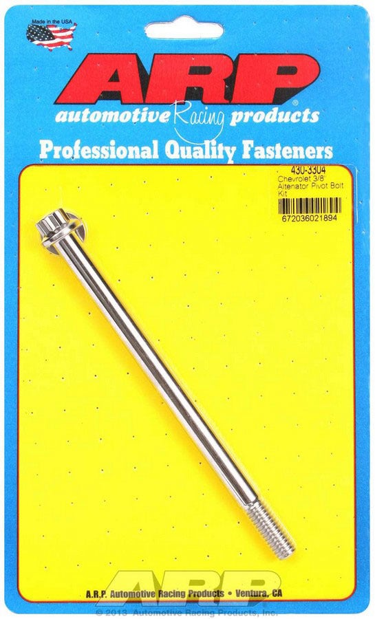Arp 4303304 Chevy 3/8""Alt. Brkt Pivbt" Arp 4303304 Chevy 3/8  Alt. Brkt Pivbt
