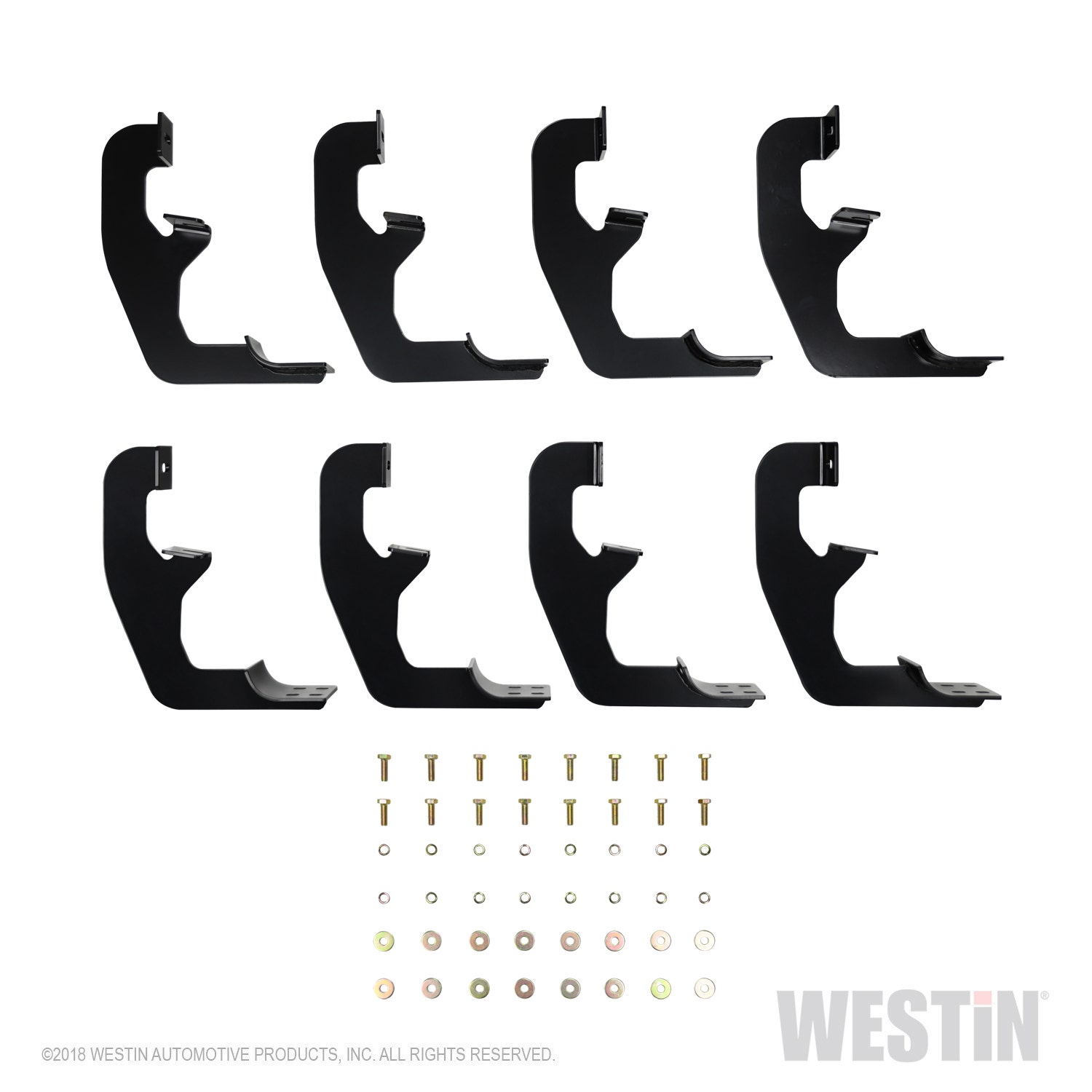 Westin Premier Oval Nerf Step Bar Mount Kit   Silverado/Sierra 1500 Double/Crew
