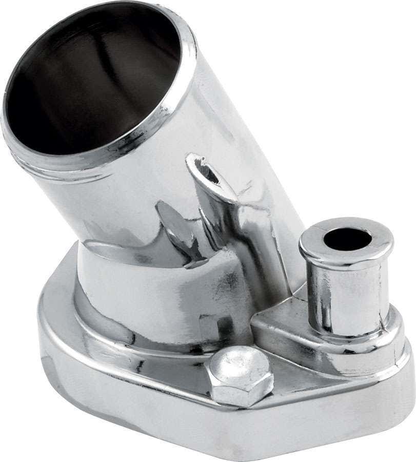 Allstar Performance All30174 45 Degree Aluminum Water Neck   45 Degree Aluminum