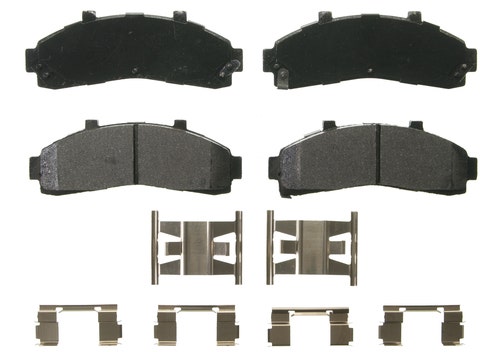 Wagner Brake Disc Brake Pad Set P/N:Zx652 S  Brake Pad Quickstop; Recommended