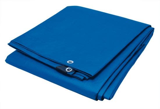 Wilmar Corporation Heavy Duty Blue Tarp - 16 X 20 Foot Tarpaulin  Length - 16