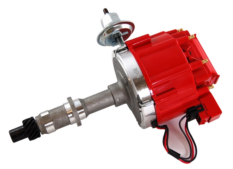 Pontiac Hei Distributor 50K Volt Coil - Red Pontiac Hei Distributor 50K Volt