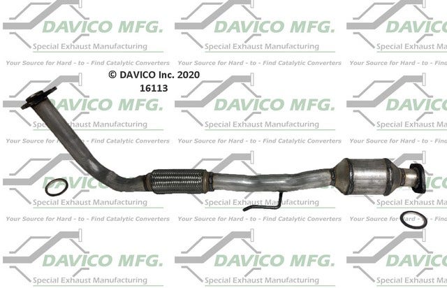 Davico Mfg Catalytic Converter P/N:16113  Catalytic Converter P/N: