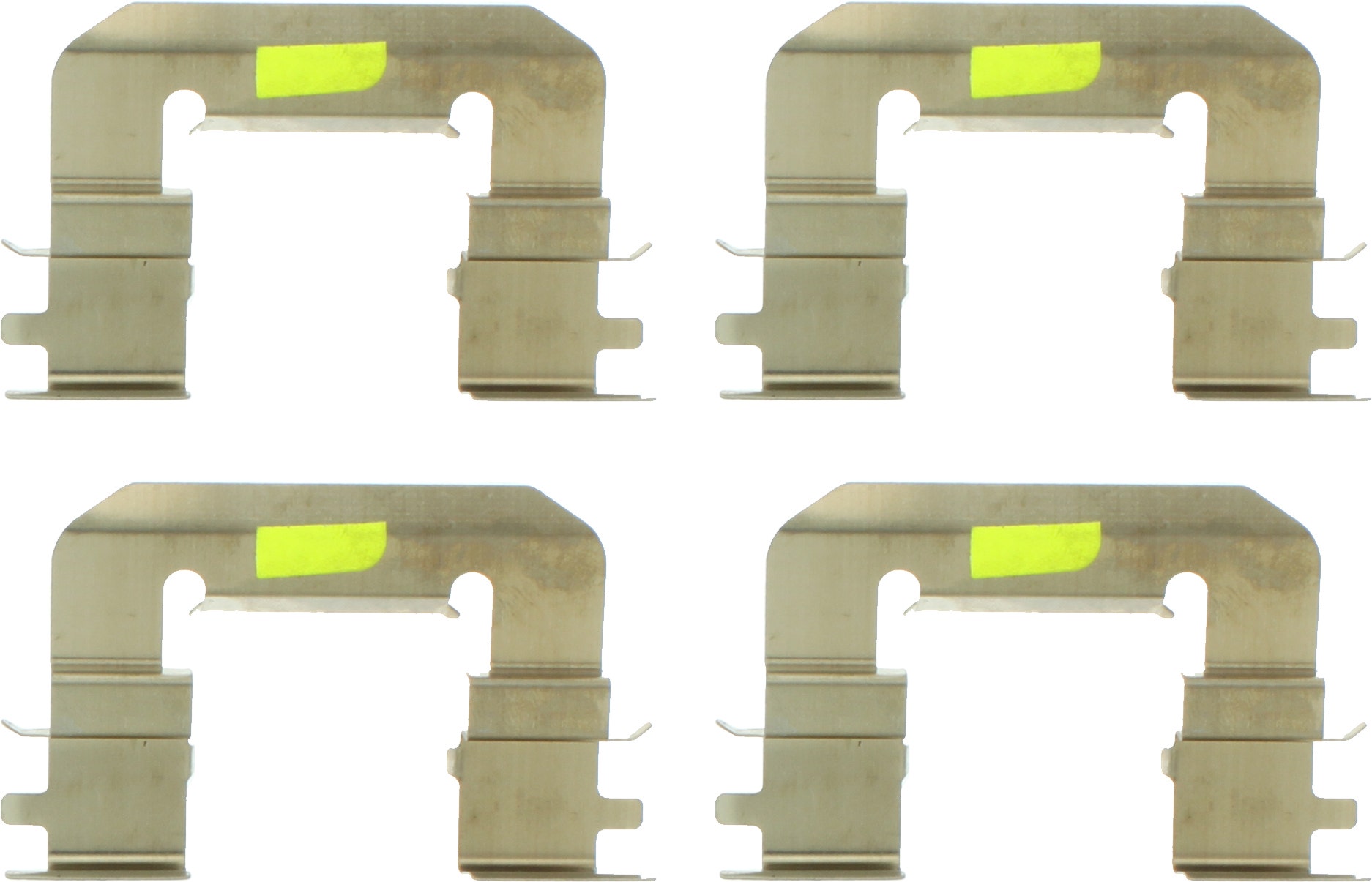 Centric Parts Disc Brake Hardware Kit P/N:117.51036  Disc Brake Hardware Kit