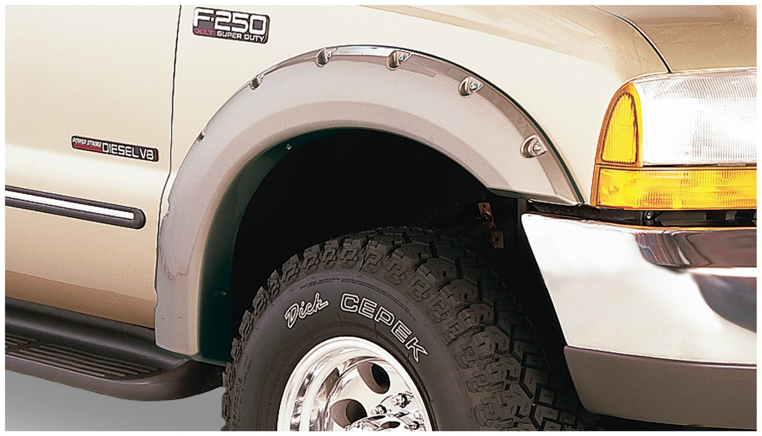 Bushwacker 20049-02 Pocket Style Fender Flares   Fender Flare Pocket Style (R);