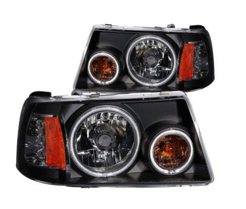 Anzo Usa 111152 Crystal Headlight Set W/Halo Fits 01-11 Ranger Anzo 111140