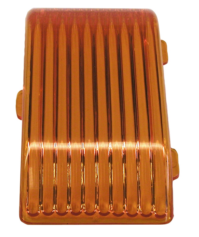 Peterson Manufacturing 38415A Amber Replacement Lens  Mfg.  Porch Light Lens;