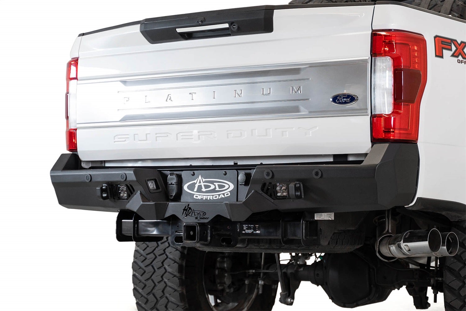 Addictive Desert Designs R160051280103 Bomber Hd Rear Bumper   Bomber Hd Rear
