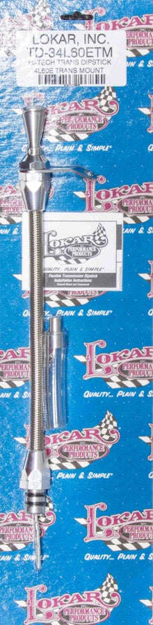 Lokar Td-34L60etm Hi-Tech Transmount Transmission Dipstick For Gm 4L60e