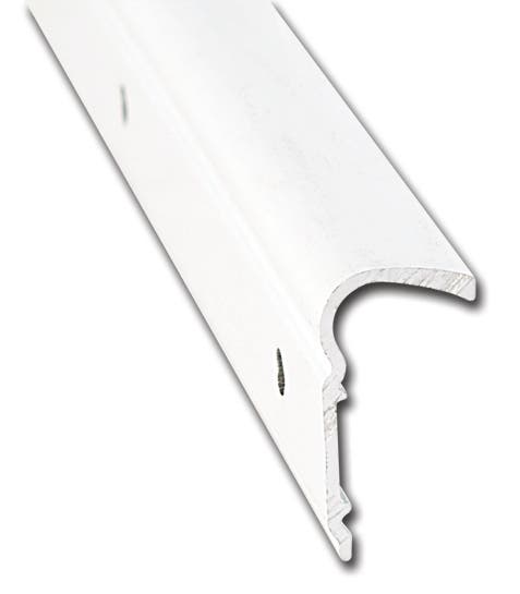 Roof Trim P.Wht 16' Ea Roof Trim P.Wht 16  Ea