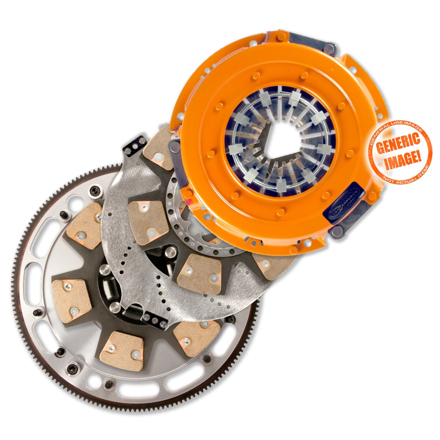 Centerforce 415115705 Dyad Clutch And Flywheel Kit Fits 07-17 Mustang   Dyad