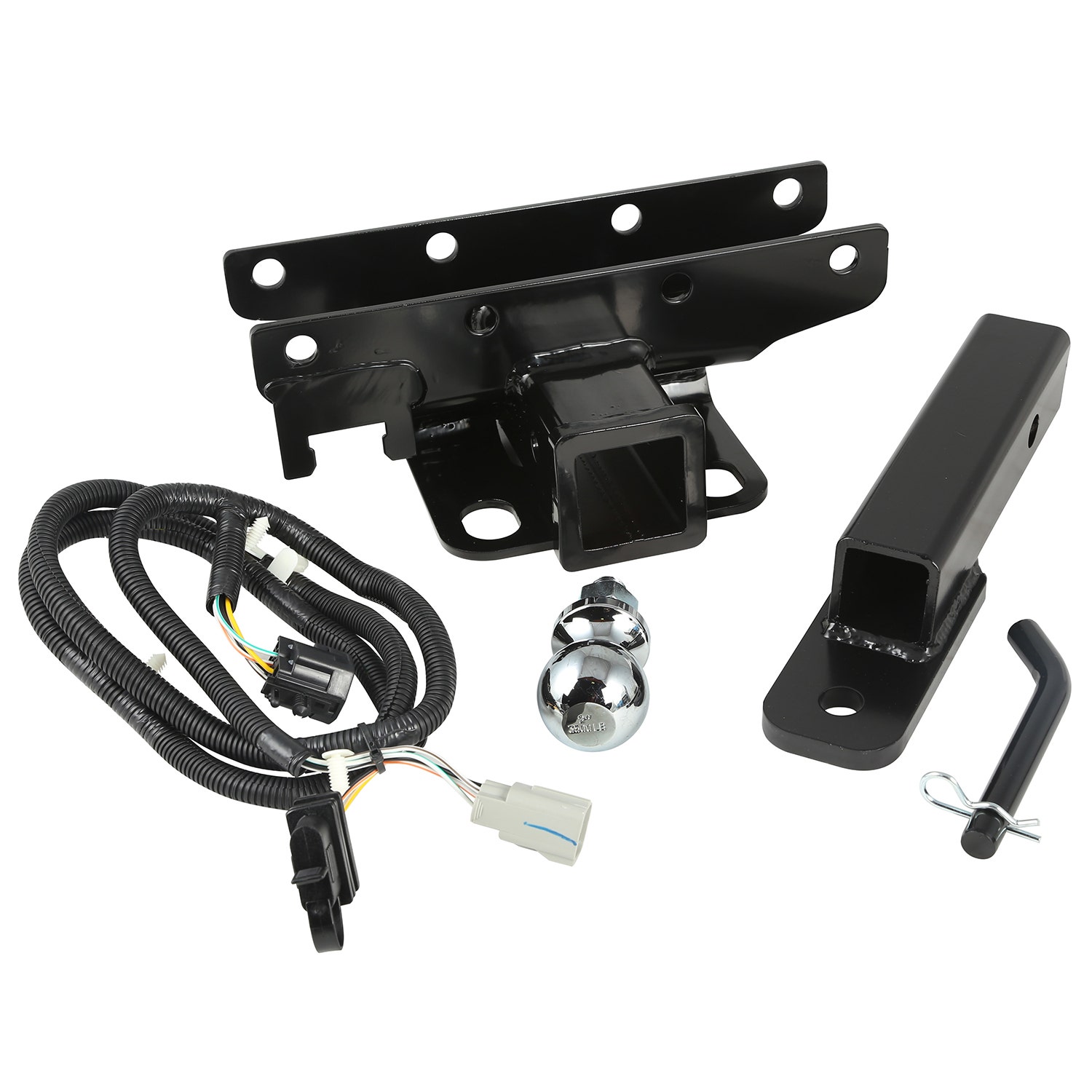 Rugged Ridge 11580.54 Trailer Hitch Kit Fits 07-18 Wrangler (Jk)   Trailer Hitch
