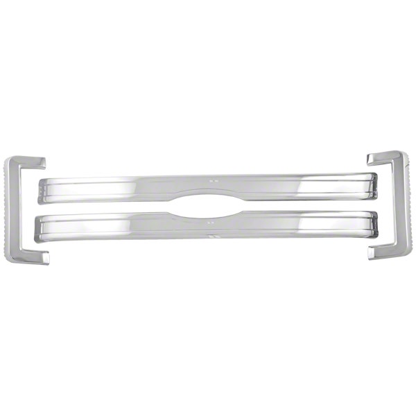 Bully Gi-113 Ford F150 Grille Overlay (Triple Chrome Plated Abs Plastic - 4