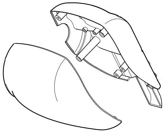 Kit,Covers,Idler,Wht Kit,Covers,Idler,Wht