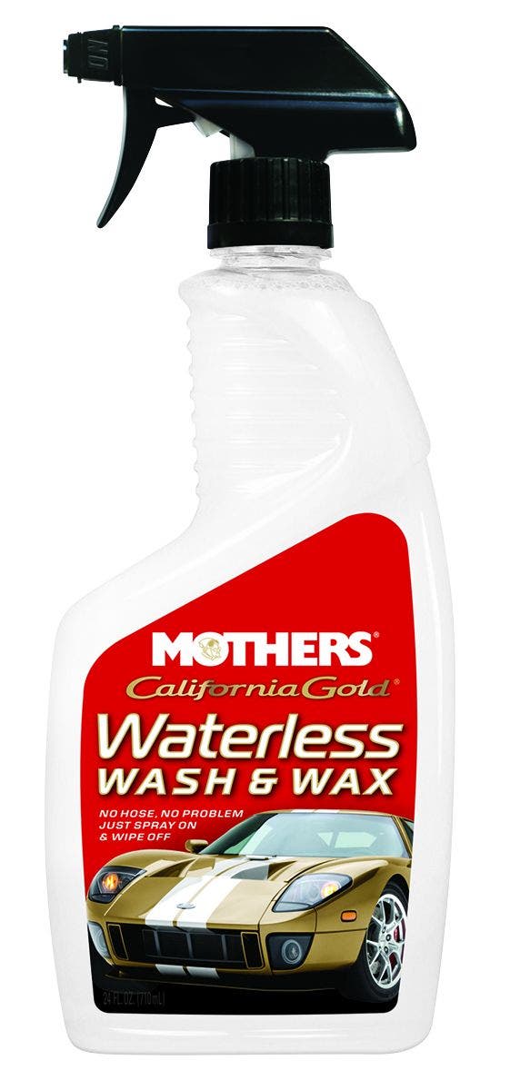 Mothers 05644 California Gold Waterless Wash And Wax, 24 Fl. Oz.   California