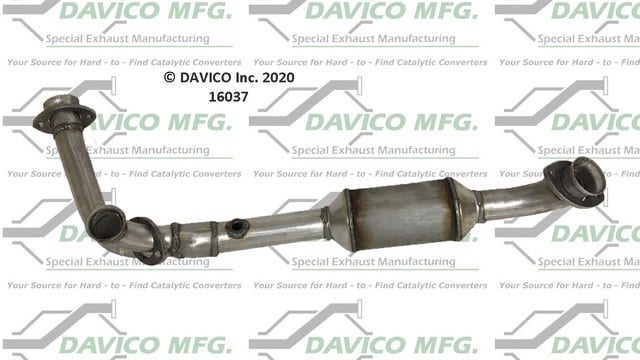 Davico Mfg Catalytic Converter P/N:16037  Catalytic Converter P/N: